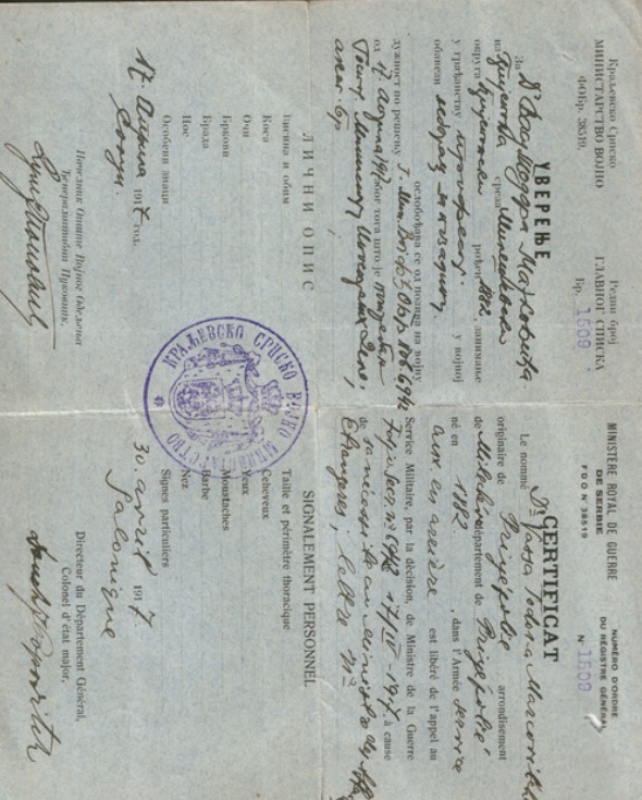 Passport 1917